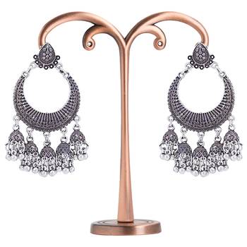 Silver earrings 4