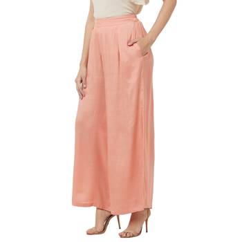 Blush Solid Culotte 3