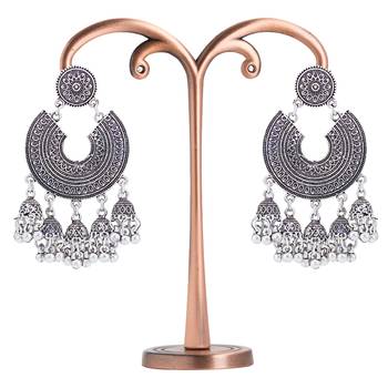 Silver earrings 4