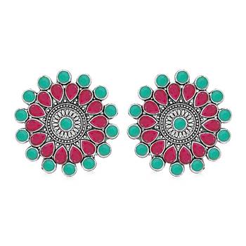 Pink earrings 1