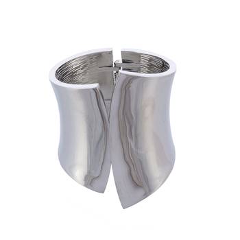 Stylish Silver Bangle Bracelet For Girls,Women,Ladies   2