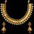 Traditional Indian Bollywood Jewelry Set Pearl Polki Golden Coin Necklace Set