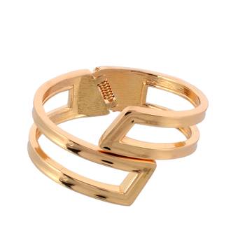Gold Plated Bangle Bracelet For Women And Girls 1