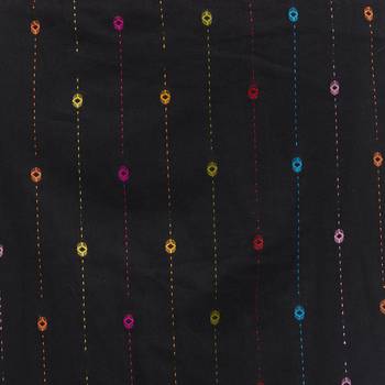 Black Printed Ankle Length Skirt 4