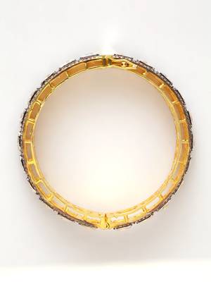 Kundan Blue Sapphire Bracelet 2
