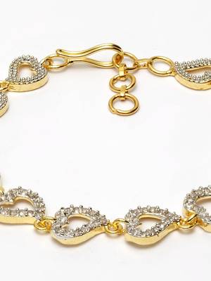 Gold Plated Ad Bracelet 1