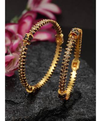 Gold Plated Bangle Set of 2 piece 2