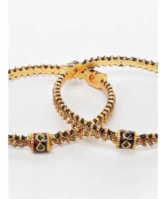 Gold Plated Bangle Set of 2 piece 4
