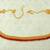 Lalso Designer Brass Chain Maroon Pearl Drops Kamarband Waist Belt Jewelry - LBCKB02_MR