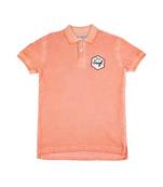 Pink Printed Cotton Boys Tshirts