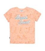 Pink Printed Cotton Boys Tshirts