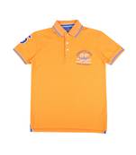 Red Printed Cotton Boys Tshirts