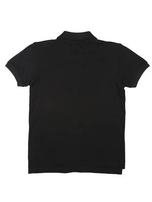 Black Printed Cotton Boys Tshirts 2