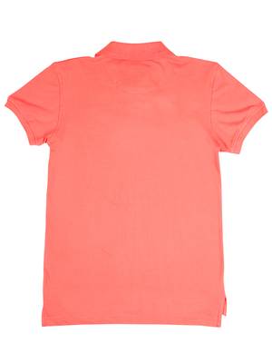 Red Printed Cotton Boys Tshirts 2