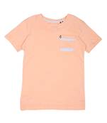 Yellow Printed Cotton Boys Tshirts