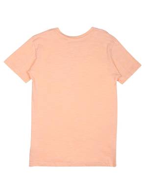 Yellow Printed Cotton Boys Tshirts 2