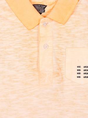 Pink Printed Cotton Boys Tshirts 3