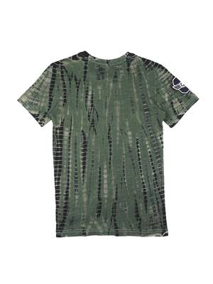 Green Printed Cotton Boys Tshirts 2