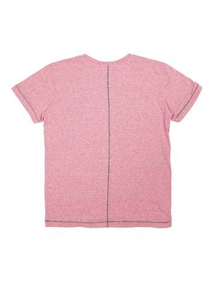 Red Printed Cotton Boys Tshirts 2
