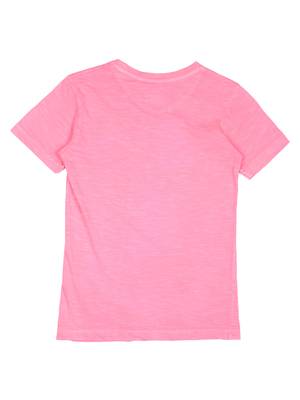 Pink Printed Cotton Boys Tshirts 2