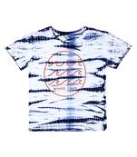 Blue Printed Cotton Boys Tshirts