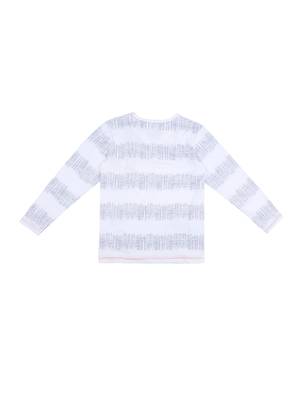 White Printed Cotton Boys Tshirts 2