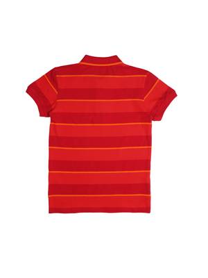 Maroon Printed Cotton Boys Tshirts 2