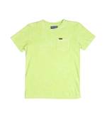 Green Printed Cotton Boys Tshirts