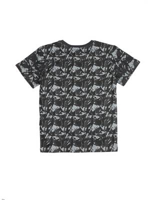 White Printed Cotton Boys Tshirts 2