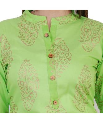 Mehendi Kurti with Palazzo & Dupatta 3