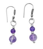 Purple Amethyst   Earrings