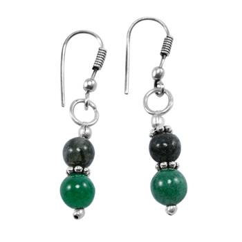 Multicolor Jade Earrings 1