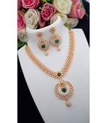 Awesome American Diamond Neclace With Matching Ear Rings