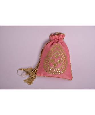 pink peach potli 1