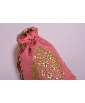 pink peach potli 2