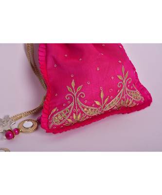 pink paisley potli 4