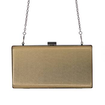 Shree Shyam Product Gold Handicraft Beautiful Clutch For Casual, Party & Wedding Set Of 1 Pc 2