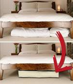 Shree Shyam Product Blankets Clothes Storage, Organizer Jumbo Zippered Storage Bags 1 Pc Set