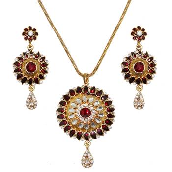 Maroon Pendants 2