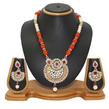 Orange Necklaces 1
