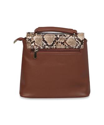 Dual-Tone & Croc effect Cross Body 3