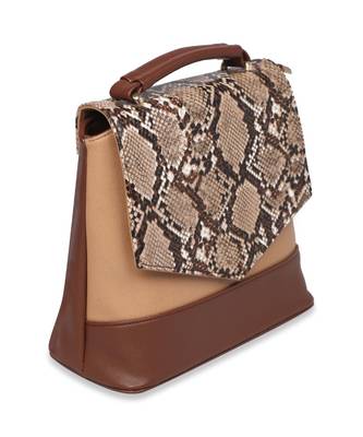 Dual-Tone & Croc effect Cross Body 4