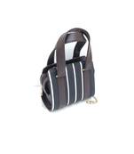 Black with Stripe Sling Bag with Handle