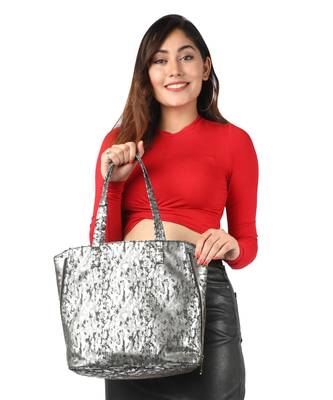 Bling Tote Bag- Black 1