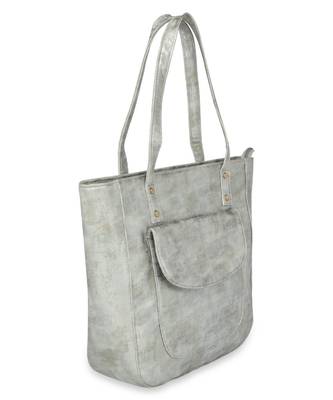 Shaded Tote Silver 3