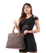Brown Canvas  Tote