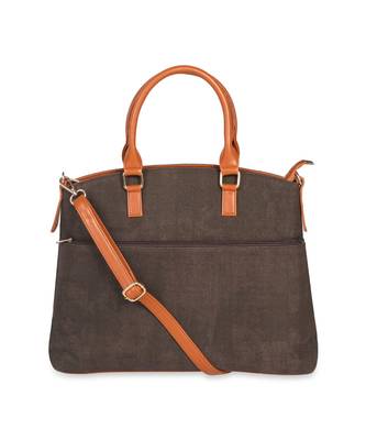 Brown Canvas  Tote 2