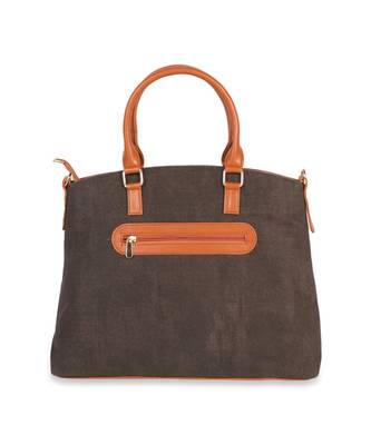 Brown Canvas  Tote 4