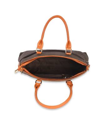Brown Canvas  Tote 5
