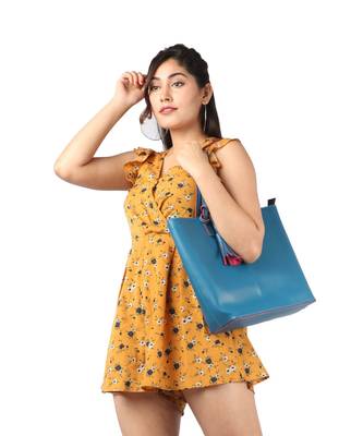 Teal Tote 1